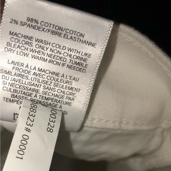 Express destructed cropped stretch jeans size 10 NWOT - Picture 11 of 13